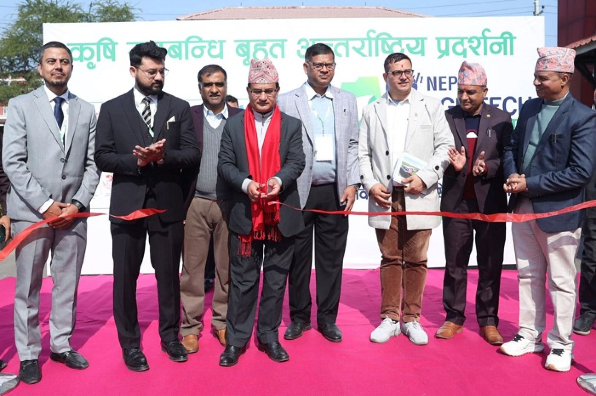 आठौं एग्रीटेक इन्टरनेशनल एक्स्पो आजबाट शुरु, कृषि मन्त्रीद्धारा उद्धघाटन